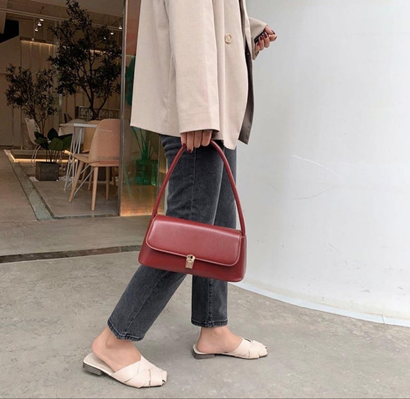 Osman Maroon Sling Bag for Women - Image 2